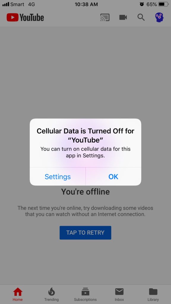 Step 1: Fix iPhone apps cannot connect to internet on cellular data