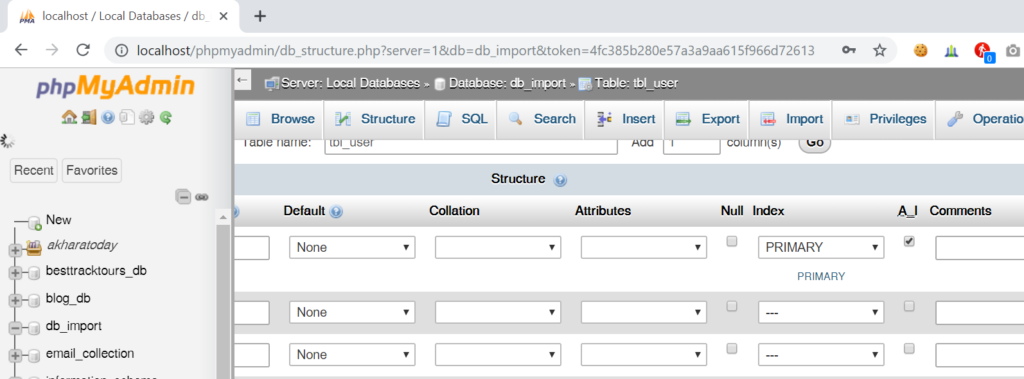 step 5: Generate SQL insert statement in excel worksheet to run in MySql