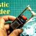 How to Make Plastic Binder or Plastic Closer Tool from Homemade Materials